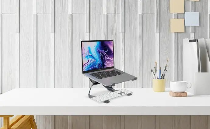 Porodo Ergonomic Design Adjustable Metal Laptop Stand Porodo Ergonomic Design Adjustable Metal Laptop Stand